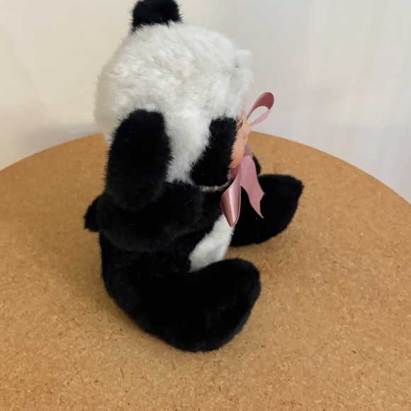 Vintage GEPPEDDO Cuddle Kids porcelain faced "PAGE PANDA" stuffed Doll - Picture 6 of 15